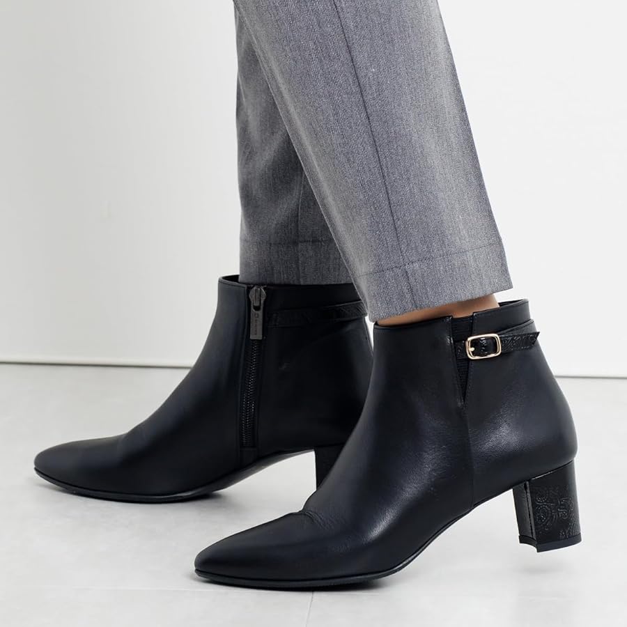 卑弥呼　HIMIKO バックゴアヒールブーツ 卑弥呼HIMIKO バックゴアヒールブーツ